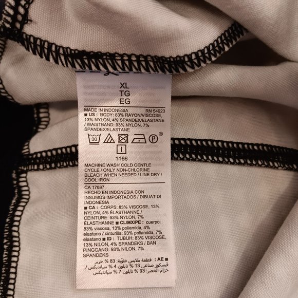 Old Navy NWT Maternity Houndstooth Dress Pants Black White Women's Size XL - Picture 11 of 16